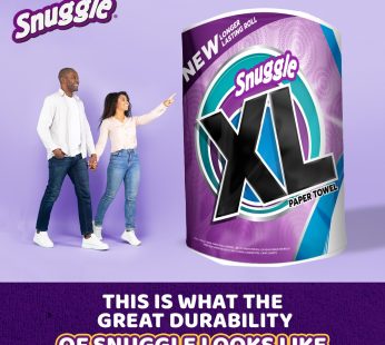 Snuggle XL Paper Towel Roll, 220 Sheets, CASE OF 6 ROLLS