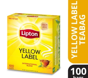 Lipton – Yellow Label – Enveloped Black Tea Bags – 100 pcs