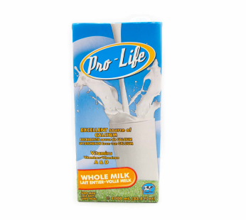 Pro Life Whole Milk 1L x 12  (Case)