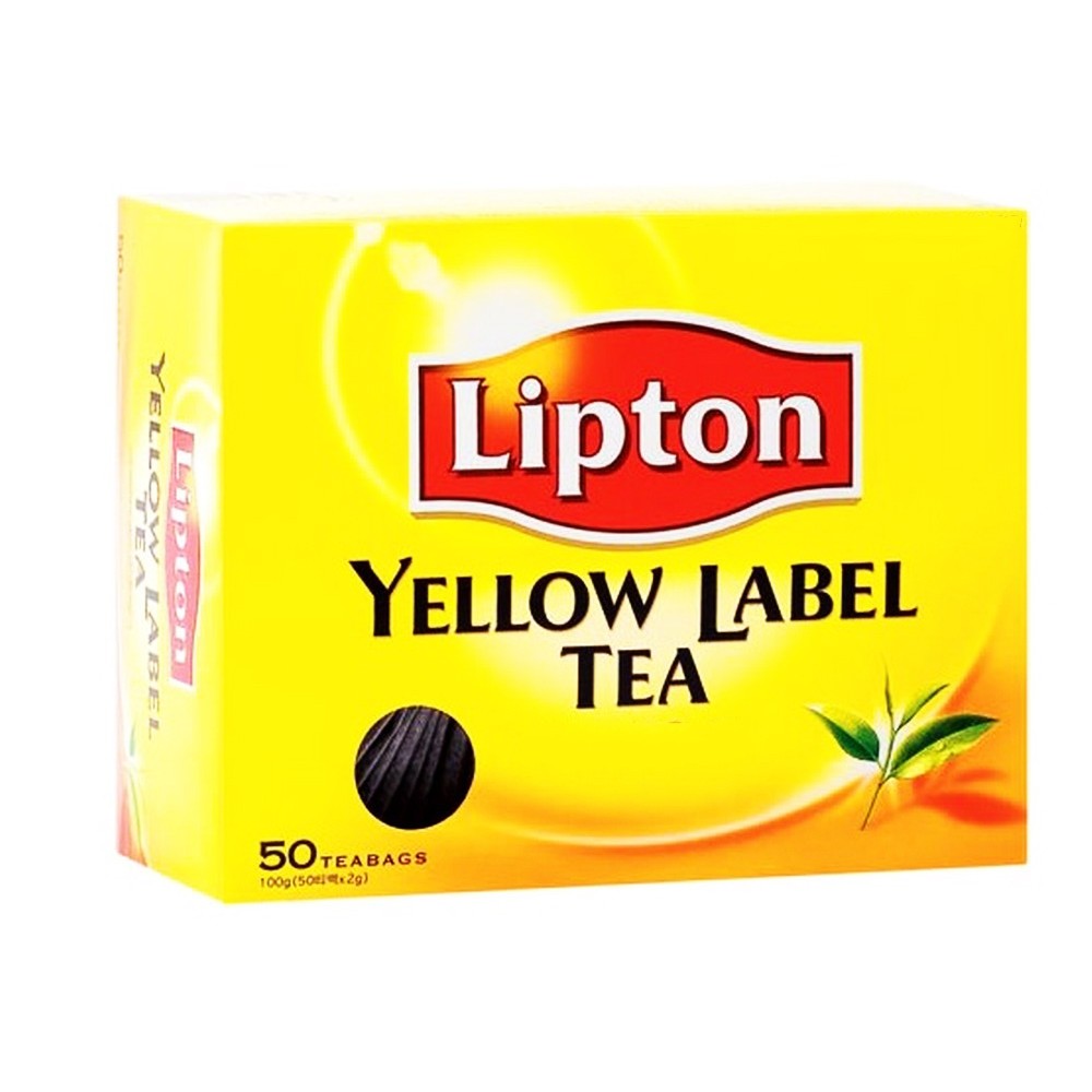 Lipton Yellow Label Tea Bags (50s, 100g)