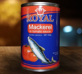 Royal Mackerel 425g Case (24 pcs)