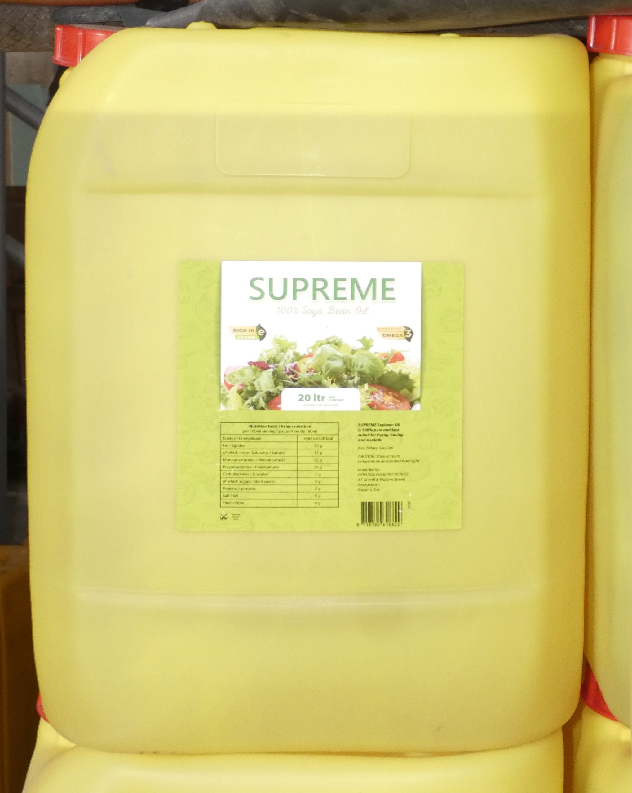 Supreme (Light) Vegetable Oil 5-Gallon